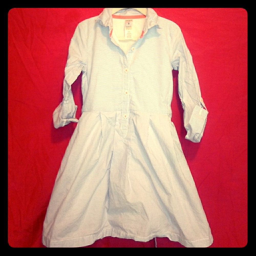 CARTER'S STRIPED DRESS -GIRLS